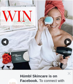 Hümbl Skincare – Win a Ghd Travel Hair Dryer a Foreo Luna Play Mini and Over $100 Worth of Hümbl Skincare Products