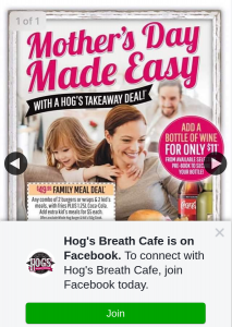 Hog’s Breath Cafe – Win a Free Deal