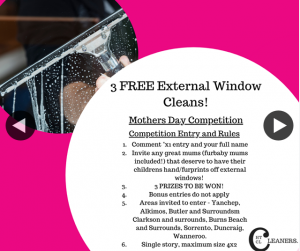 HTCL Cleaners – Win 1/3 External Window Cleans for Your Home 6pm
