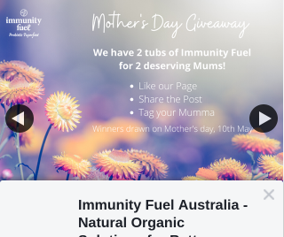 Immunity Fuel Australia – Win One of 2 Tubs of Their Choice of Immunity Fuel (original Or Gluten Free