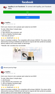 IspyBuy – Win a Pamper Pack Valued at Over $200 (prize valued at $200)
