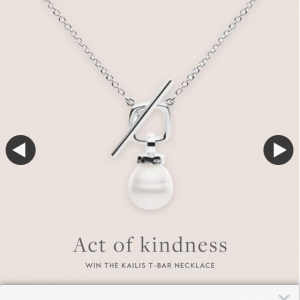 Kailis Jewellery – Win The T-Bar Necklace