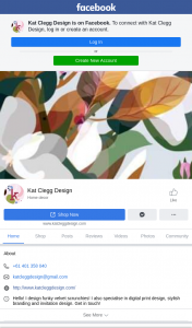 Kat Clegg Design – Win 50cm X 70cm Print of Your Choice (prize valued at $140)