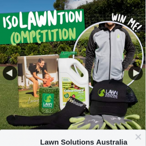 Lawn Solutions Australia – Win an Epic Iso-Lawn-Tion Prize Pack Worth $150