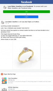 Leon Baker Jewellers – Win this Stunning Pink Argyle Diamond Cluster Ring
