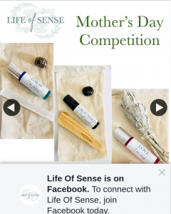 Life of Sense – Win a Mother’s Day Gift Bag 8pm