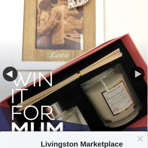 Livingston Marketplace – Win It for Mum ❤ (prize valued at $49.95)