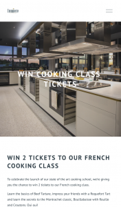 Lumiere – Win 2 Tickets to Our French Cooking Class