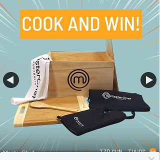 Masterchef – Channel Ten – Win The Ultimate Masterchef Prize Pack (prize valued at $1,650)