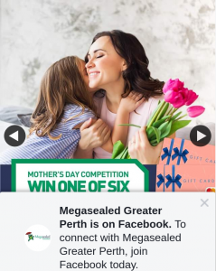 Megasealed Greater Perth – Win a $100 Gift Card for Your Mum
