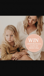 Mindful Parenting – Win a $300 Bluebird Voucher (prize valued at $300)