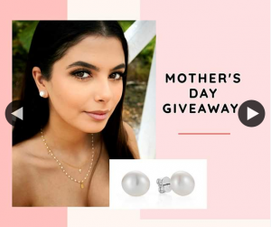 Monikdesigns – Win this Beautiful Sterling Silver Fresh Water Pearl Earrings for Mother’s Day
