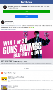 Monster Fest – Win One of Twenty Copies of Guns Akimbo on Bluray Or DVD