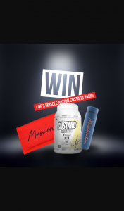 Muscle Nation – Win 1/3 Muscle Nation Packs (prize valued at $360)