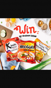 Nongshim Australia – Win 1 of 20 $50 E-Gift Cards (prize valued at $1,000)
