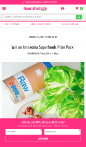 Nourished Life – Win an Amazonia Superfoods Prize Pack