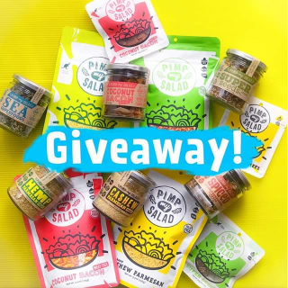 pimpmysalad – Win Our Entire Range of Vegan and Gluten Free Meal Toppers