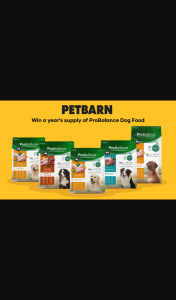 Plusrewards – Win a Year’s Supply of Probalance Dog Food for Your Furry Best Friend