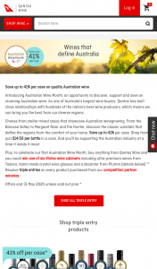 Qantas Wines – Win 1/6 Vintec Wine Fridges (prize valued at $5,455)