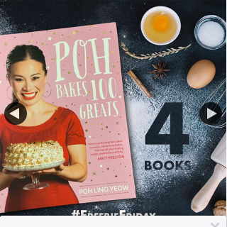 QBD Books – Win One of Four Copies of Poh Bakes 100 Greats By Poh Ling Yeow