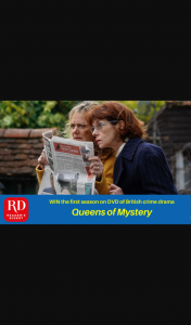 Reader’s Digest – Win One of Five Season 1 DVDs of Queens of Mystery