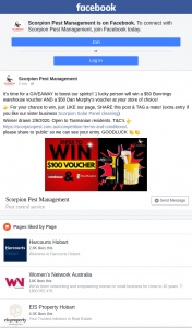 Scorpion Pest Management – Win a $50 Bunnings Warehouse Voucher and a $50 Dan Murphy’s Voucher at Your Store of Choice (prize valued at $100)
