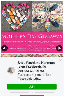 Shoe Fashions Kenmore – Win a Pair of Our Cosy Slippers