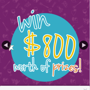 Short Story – Win $800 Worth of Prizes (prize valued at $800)