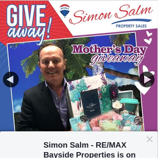 Simon Salm Re-Max Bayside Properties – Win a Mothers Day Basket Full of Goodies From Lisa Pollocks’s New Aztec Range From News Extra Alexandra Hills