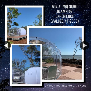 Skytentoz – Win a Two Night Glamping Experience on Raymond Island