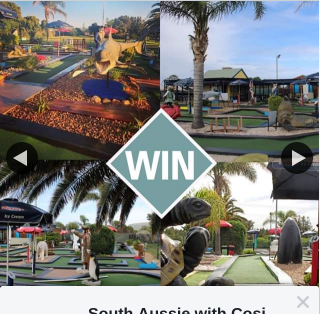 South Aussie With Cosi – Win a Family Pass to Play at West Beach Mini Golf??