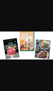 Taste – Win a Pan Macmillan Cookbook Prize Pack (prize valued at $109.97)
