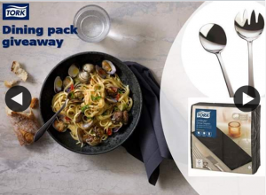 Tork Australasia – Win a Dining Pack