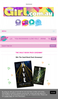 Total Girl – Win The Vault Book Pack Giveaway (prize valued at $510)