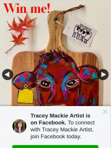 Tracey Mackie Artist – Win a Personalised Paddleboard