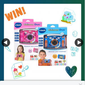 Vtech Toys ANZ – Win 1 of 2 Kidizoom Duo 5.0s (prize valued at $200)