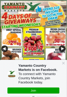 Yamanto Country Markets – Win 4 Days of 4 Prizes