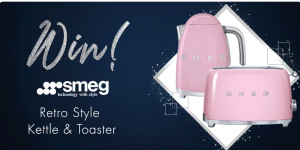 Designer Appliances – Win a Smeg Retro Style Kettle & Toaster