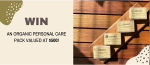 Jiembo – Win a $500 Organic Hair & Skincare prize pack
