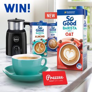 So Good – Win a Lavazza Milk Up Milk Frother PLUS a $100 Prezzee gift card