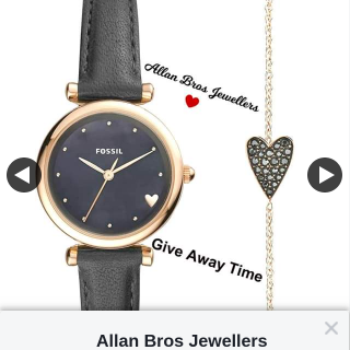 Allan Bros Jewellers Ballarat – Win Fossil Watch & Bracelet Gift Set