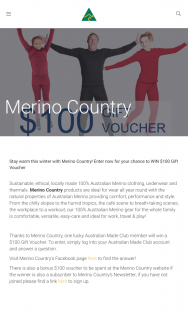 Australian Made – Win $100 Gift Voucher (prize valued at $100)
