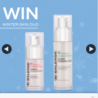 Balense Skin – Win a Winter Skin Duo ❄️