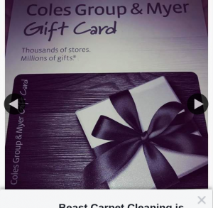 Beast Carpet Cleaning – Win $50 Coles Myer Gift Card