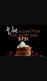 Bryon Bay Cookie – Purchase to – Win a Luxe Prize Pack Worth Over $75 (prize valued at $77.8)
