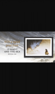 Hachette – Win a Beautiful The Giant and The Se Pack Including