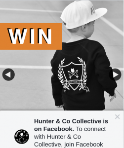 Hunter & Co Collective – Win a $200 Hunter and Co Voucher (prize valued at $200)