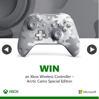 JB HiFi – Win an Xbox One Arctic Camo Controller