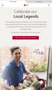 LG Australia – Win Our Weekly Recognition Reward of Lg Prize Packs (prize valued at $231,810)