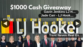LJ Hooker Rockhampton – Win The Cash (prize valued at $1,000)